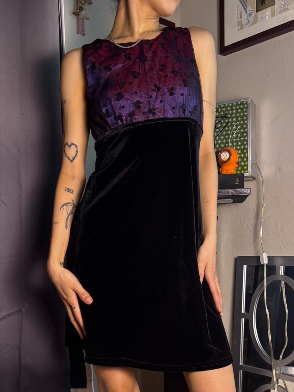 Gothic Purple & Black Dress by Byer Too!